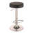Black and Chrome Adjustable Hydraulic Bar Stool