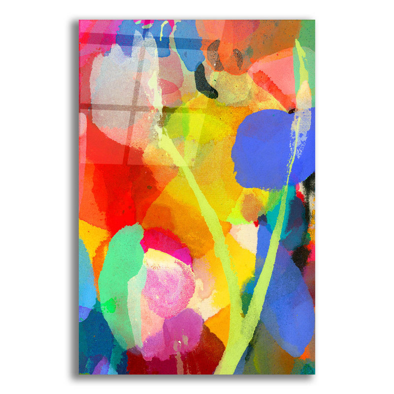 "Flora" par Wyanne, H 16 po x l 12 po x P 0,13 po