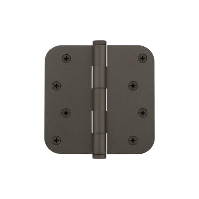 4'' x 4'' Brass Butt Bearing Hinge