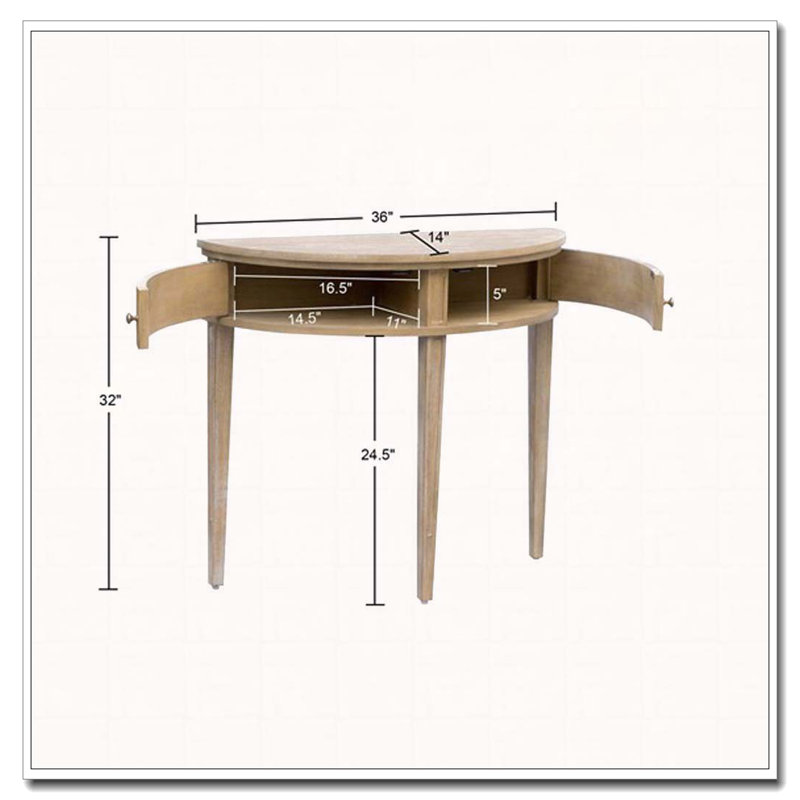 Console de rangement l 36 po