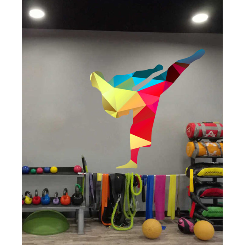 Sports Wall Decal, 46" H x 46" W