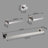 10 - Piece Bathroom Hardware Set-93723595