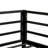 Axente Metal Twin Over Full Bunk Bed With Open Bottom-841361123