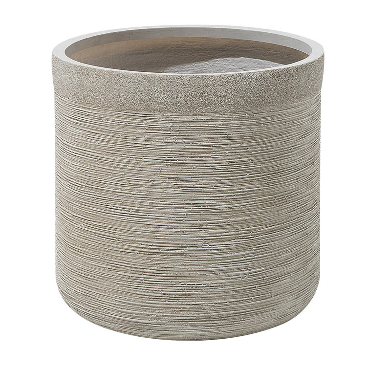Adrian Pot Planter, Beige