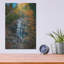 Mur en métal Millwood Pines «Hadlock Falls On An Autumn Day» par Rick Berk-875035139