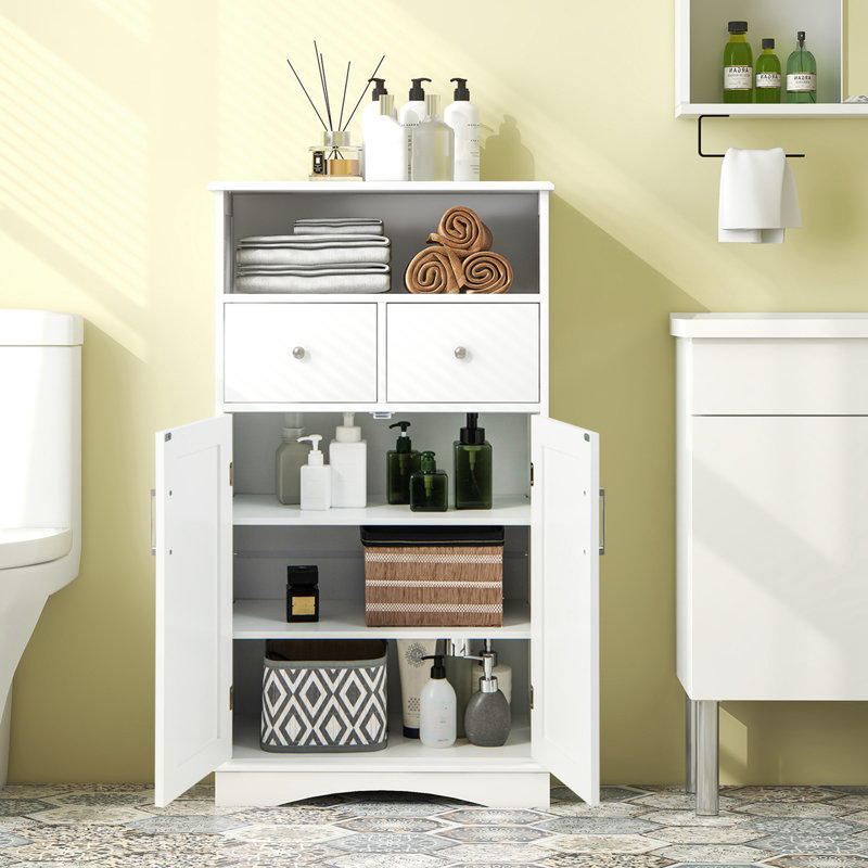 Armoire de salle de bain autoportante Deacan