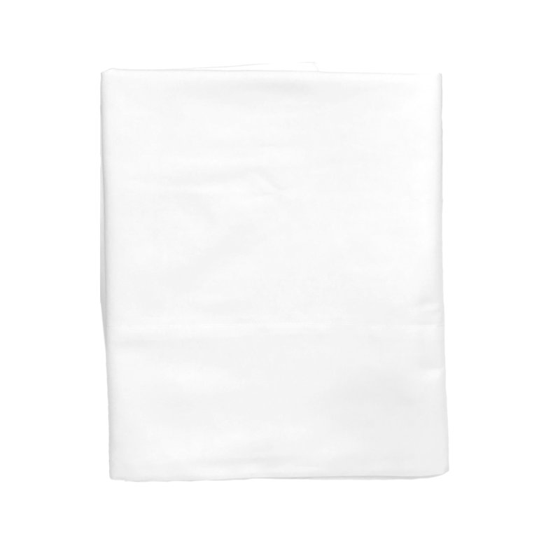 100% Cotton Pillowcase - Set of 2, King, White