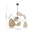 Kamena 1 - Light Natural Unique/Statement Pendant