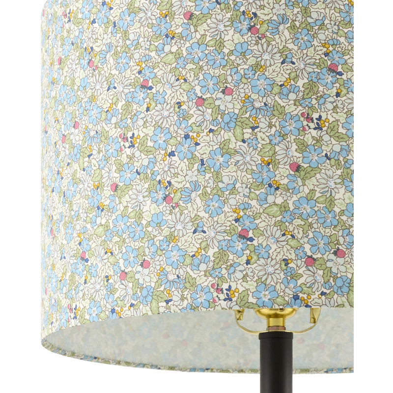 Lampe de table Richawara, Mauve / Vert