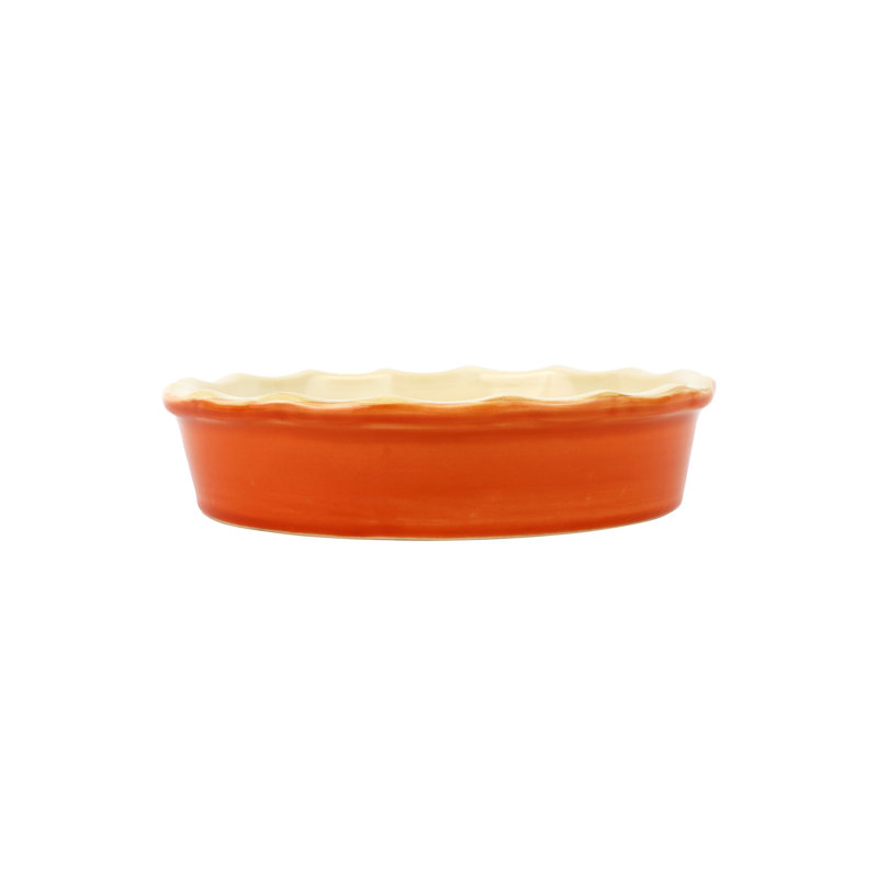 Plat à tarte orange Italian Bakers