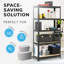 5 Tier Metal Shelving Adjustable Unit 180 H-106872322