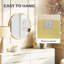 Aluminium Round Mirror