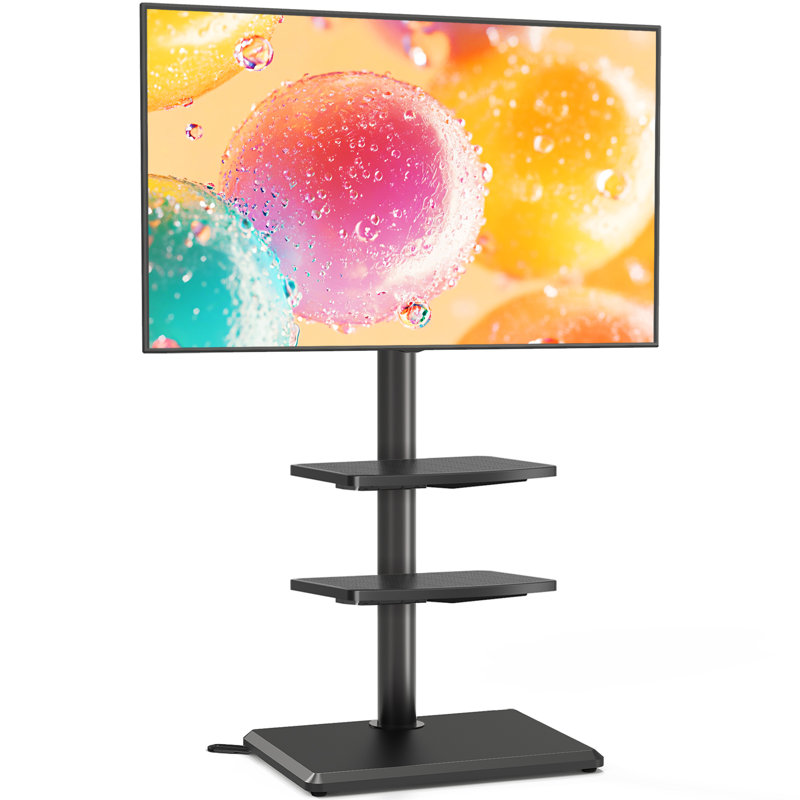 Swivel Tv Stand For Bedroom, Corner & Living Room, Max Vesa 400x400mm