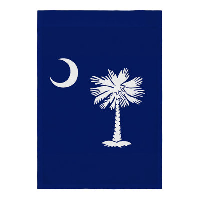 Palmetto Double Sided Polyester Garden Flag