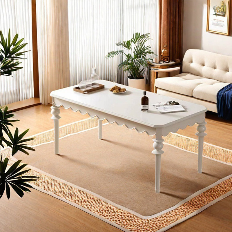 Andrasta, H 30,71 po x L 62,99 po x l 31,5 po, Blanc