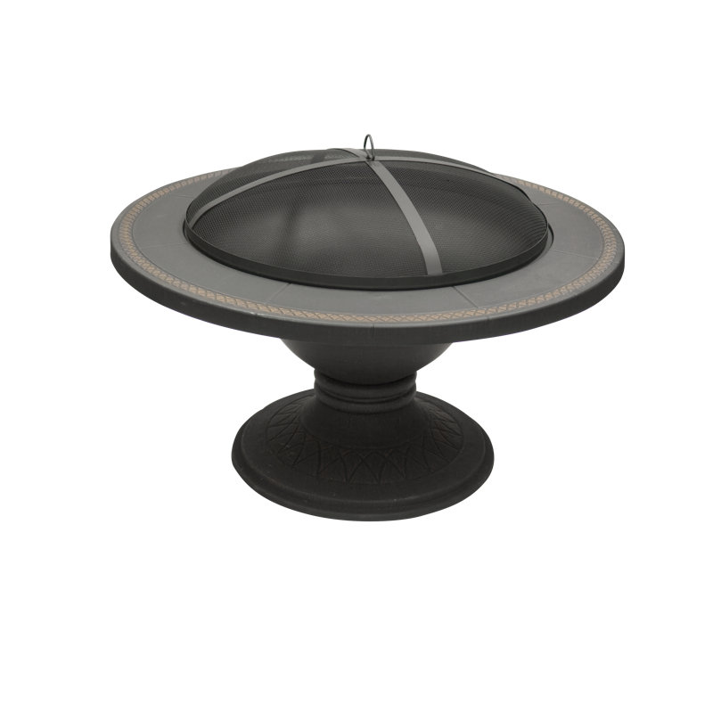Radersburg Round Wood Burning Smokeless Fire Pit Table