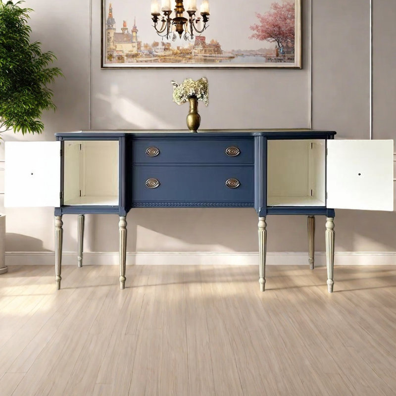 Modern simple multi-functional wooden sideboard