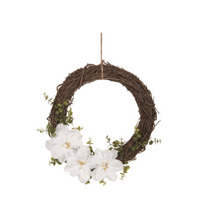 Couronne florale 19,69 po