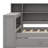 All-In-One Platform Bed With Upholstered Headboard And Convenient Features-1069923036
