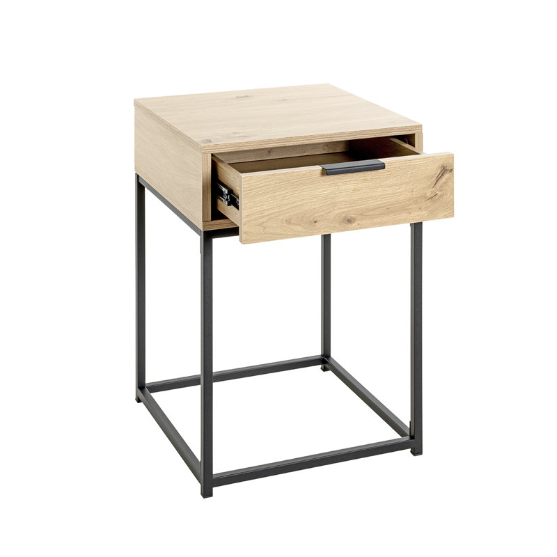 Ivers Side Table with Storage