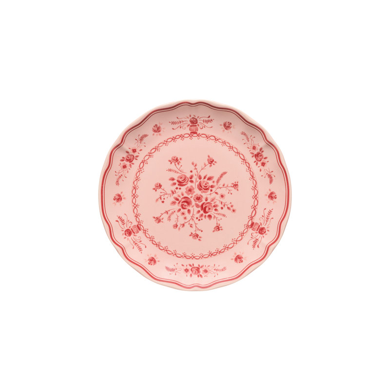 Assiettes à salade vila, Rose/rouge