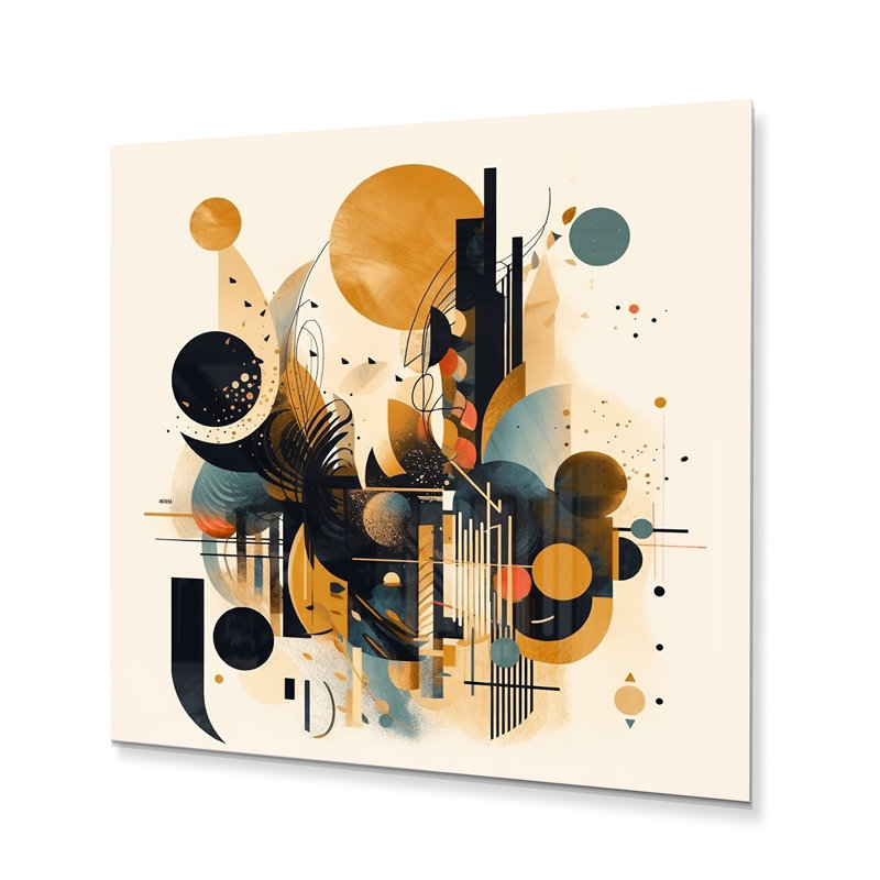 «Captivating Abstractions I», décoration murale, H 16 po x l 16 po x P 1 po