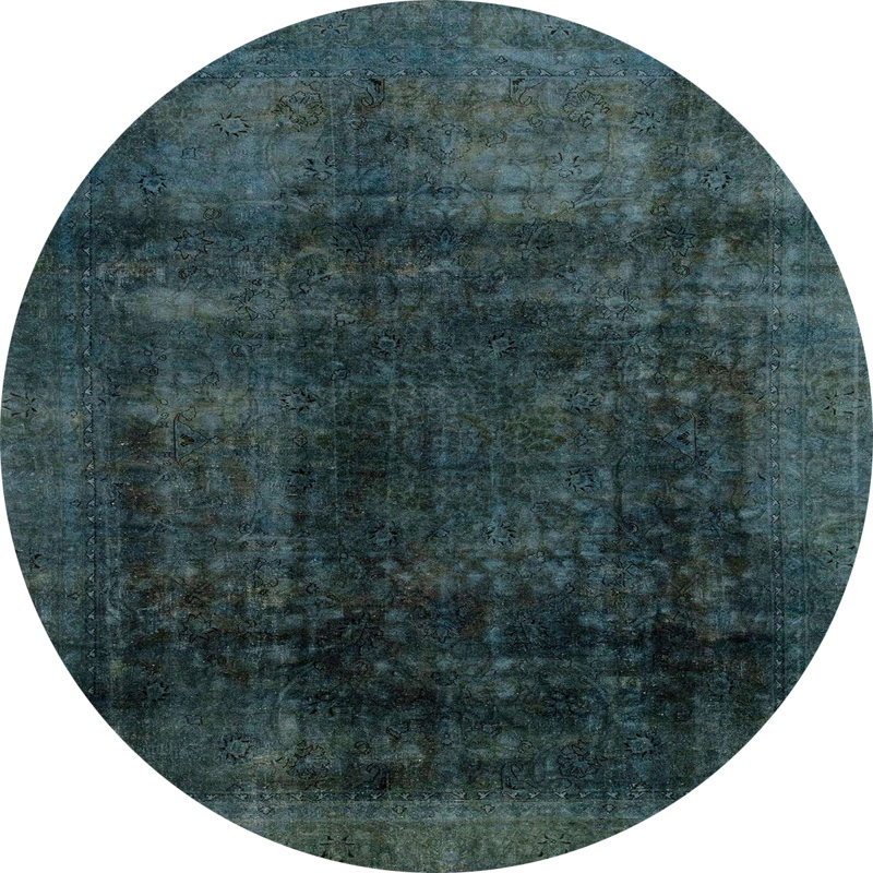 Tapis abstrait moderne 2123, Rond 3 pi