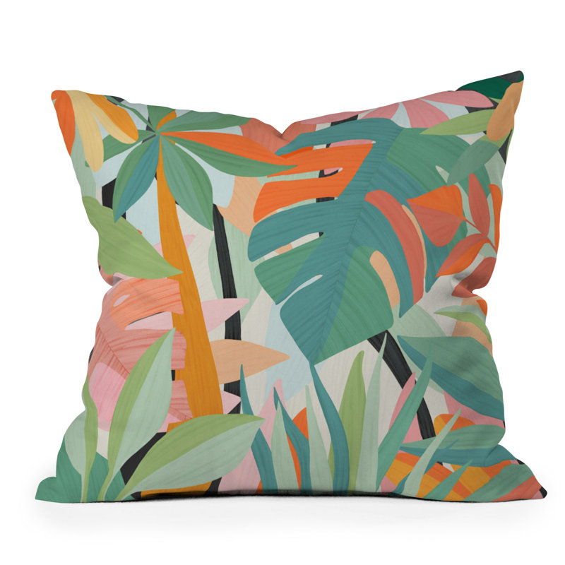 Coussin El Reversible, H 16 po x l 16 po