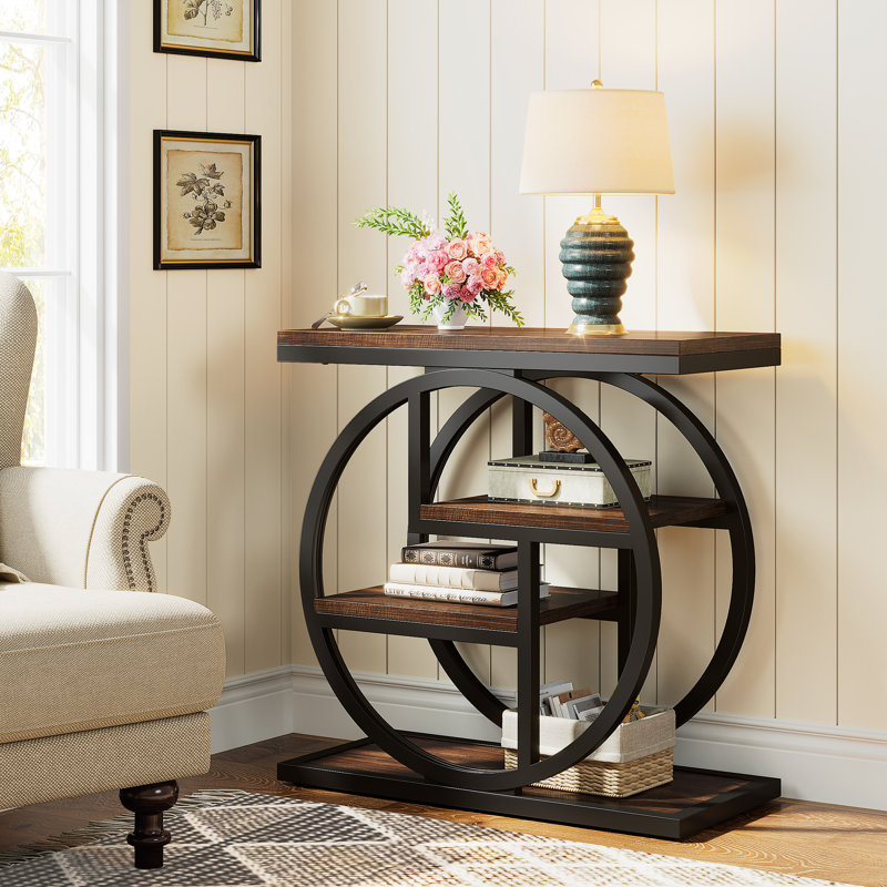 Amelianna Trestle End Table
