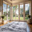Tapis lavable intérieur moderne à motif abstrait antidérapant Straub-107788195