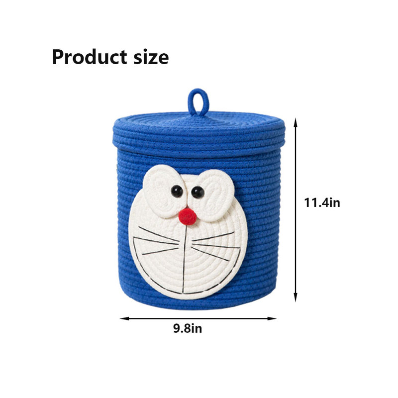 Trinx Fabric Decorative Bin