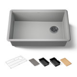 Billings Undermount Single-Bowl Workstation Kitchen Sink