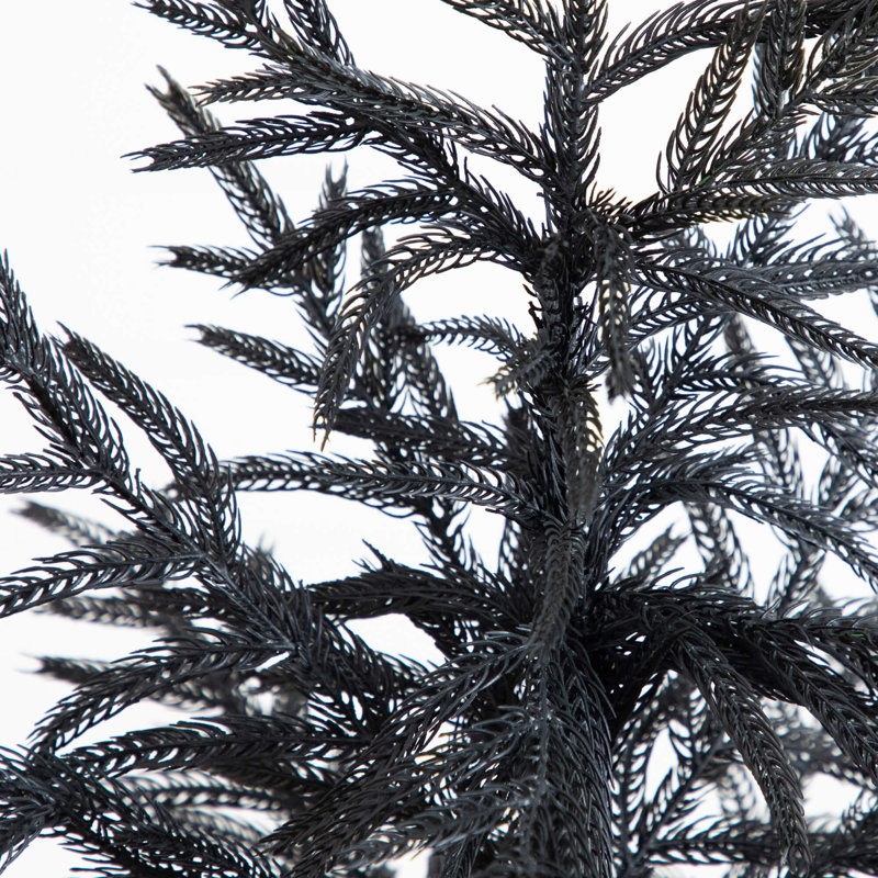 Arbre de Noël artificiel avec touche naturelle, H 4 po x l 27 po x P 8 po