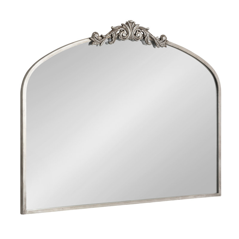 Anglo Metal Flat Mirror, Silver, 28.5" x 36"