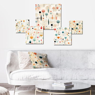 Vanhorn - Geometric Wall Art Set Of 5