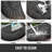Mibao Front Door Mat Indoor Outdoor Entrance, Semicircular Entrance Mat, Half Round Waterproo Non-Slip Durable Door Mats, Low Profile Heavy Duty Doormat for Garage, Patio, 30" x 18", Grey-2106476343
