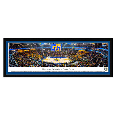 NCAA Marquette Basketball Panoramic Print