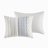 Cotton Printed Comforter Set With Chenille White/Navy King/Cal King-119417196-119417194