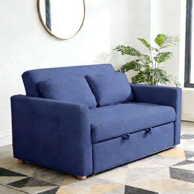 Borkovany 40" Upholstered Sleeper Sofa
