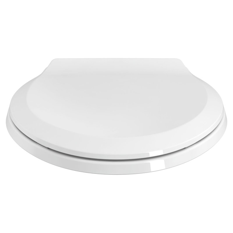 Siège de toilette allongé à fermeture lente