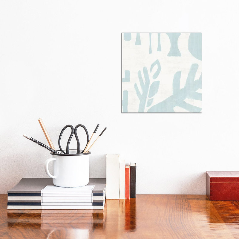 Cool Summer I by Eva Watts - Wrapped Canvas Painting, 30.48 cm H x 30.48 cm W