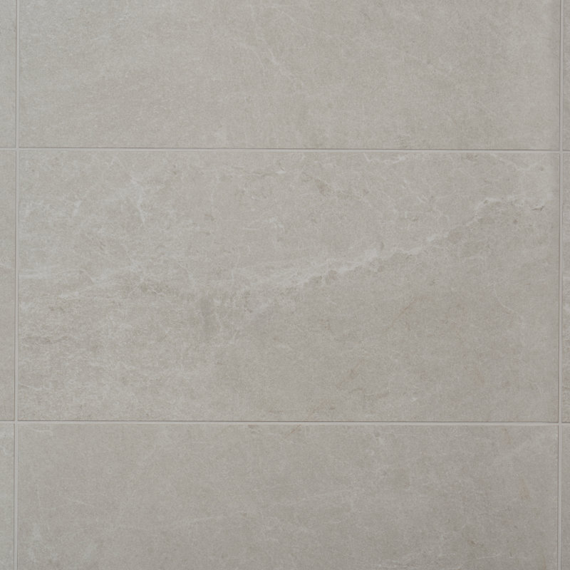 Limetech 11.81 in. x 23.61 in. Matte Porcelain Floor and Wall Tile (17.43 Sq. Ft. / Case), Chalk White
