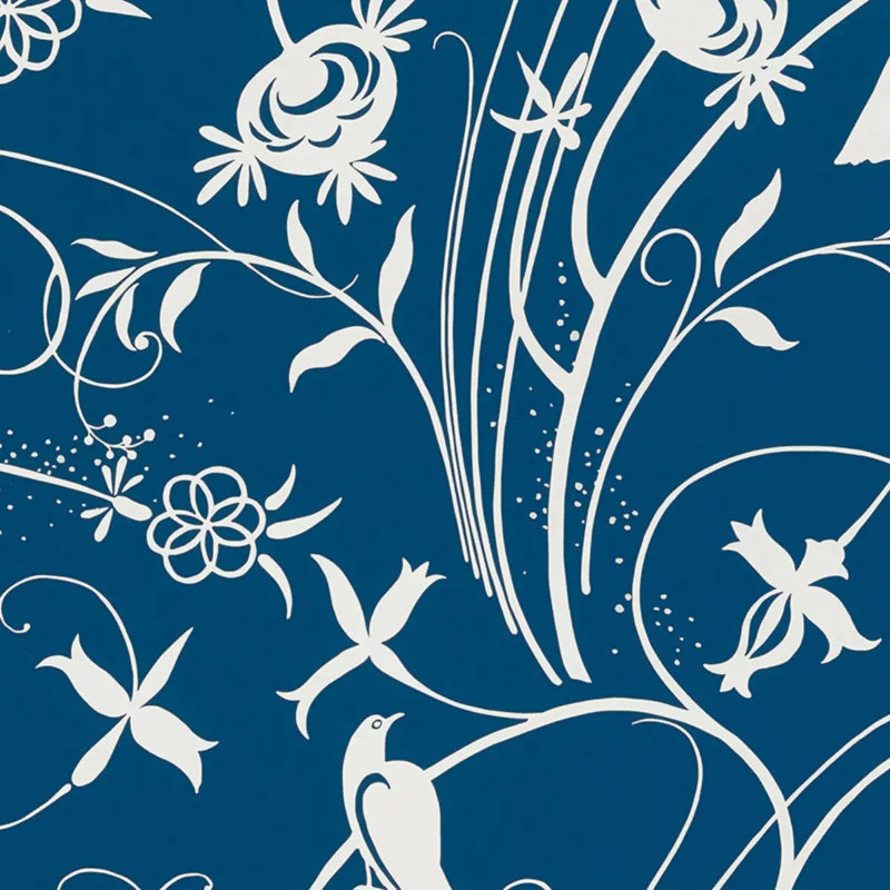 Sky Meadow Wallpaper, Blue