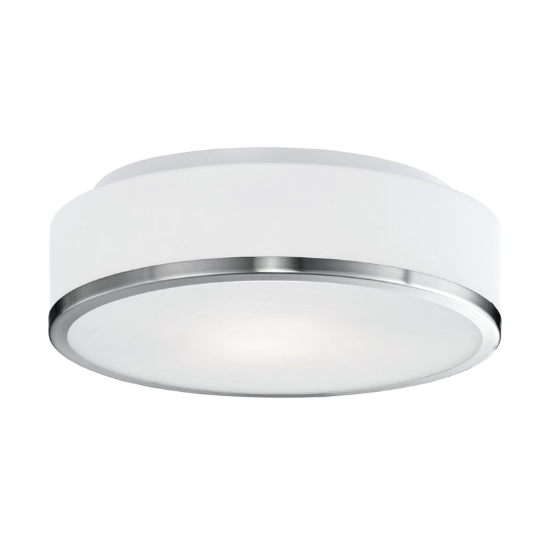 Charlie 2 - Light Flush Mount, Brushed Nickel