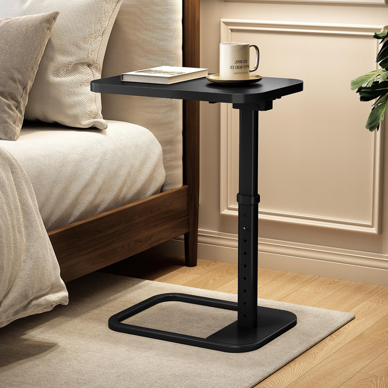 Table d'appoint rabattable, Noir
