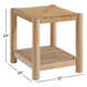 Lana Rectangle End Table