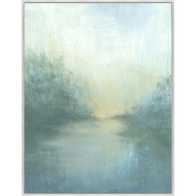 Green Fog II Print by Ryan Brown, 48.25" H x 37.25" W