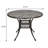 Nadal Round Outdoor Bistro Table Yes , 41.3 " W 41.3 " D