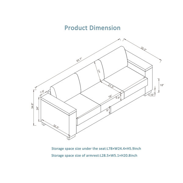 Dimensions du produit