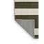 Tapis brun à rayures horizontales lavable à la machine-452230147